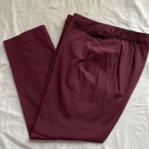 Burgundy Pants